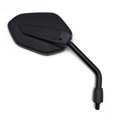 DINTCNC Universal for M10 Clockwise for Motorcycle Side Mirror Moto Accessories Rearview Mirror 10mm Wide Field of View