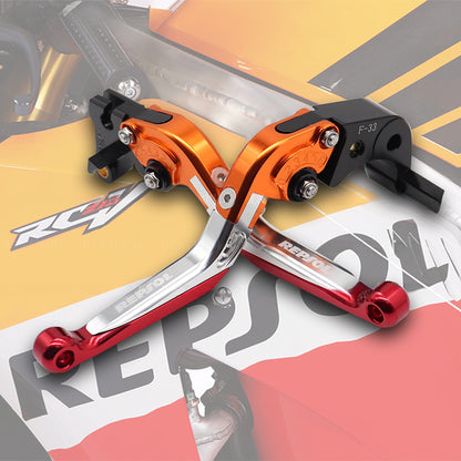 DINTCNC Brake Clutch Lever For CBR1000RR HRC CB1000R CBR600RR Motorcycle Accessories Folding Extendable 2020 2021 REPSOL FIREBLADE