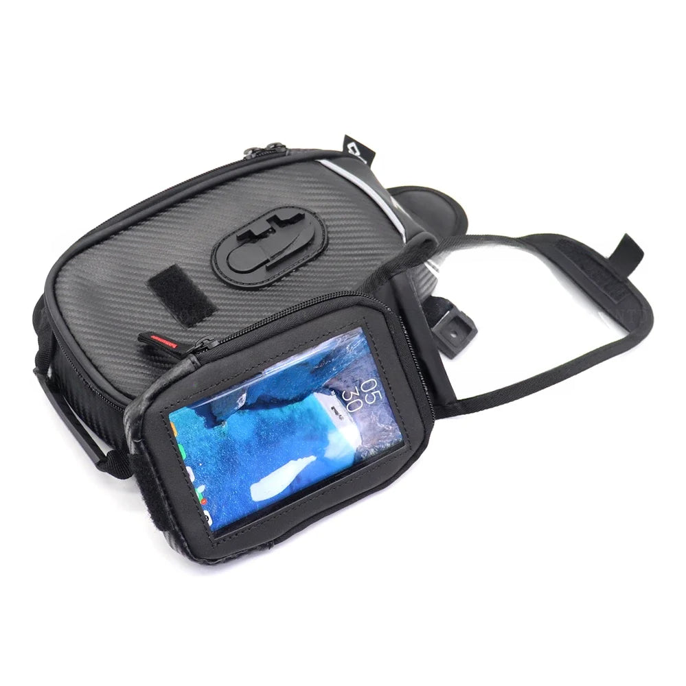 DINTCNC For NINJA ZX10R ZX6R ZX 10R 6R ZX10RR KRT SE 636 RR Fuel Tank Bag Mobile Phone Navigation Luggage Water Proof Backpack